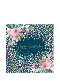 Woodmansterne Scattering of Dots birthday card, UK version