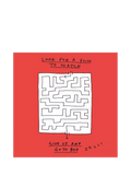 Woodmansterne Netflix Maze greeting card - British product
