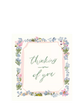 Woodmansterne Thinking Of You sympathy card, imported from the UK