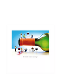 Woodmansterne wine tasting greeting card (British brand)