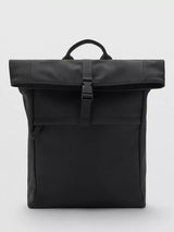 John Lewis Mango Roll Top Backpack Black- Buy online at McGrocer