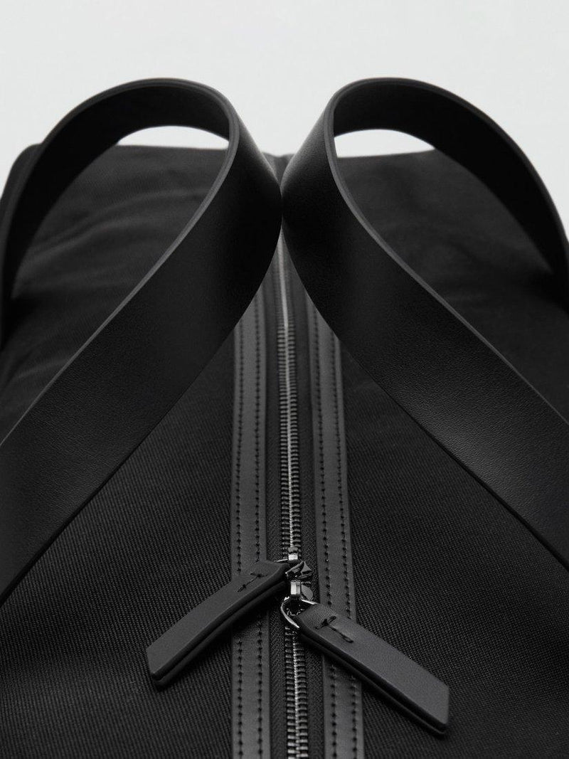Mango weekend holdall bag in black, UK version