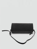 Mango beaded shoulder bag black, UK version