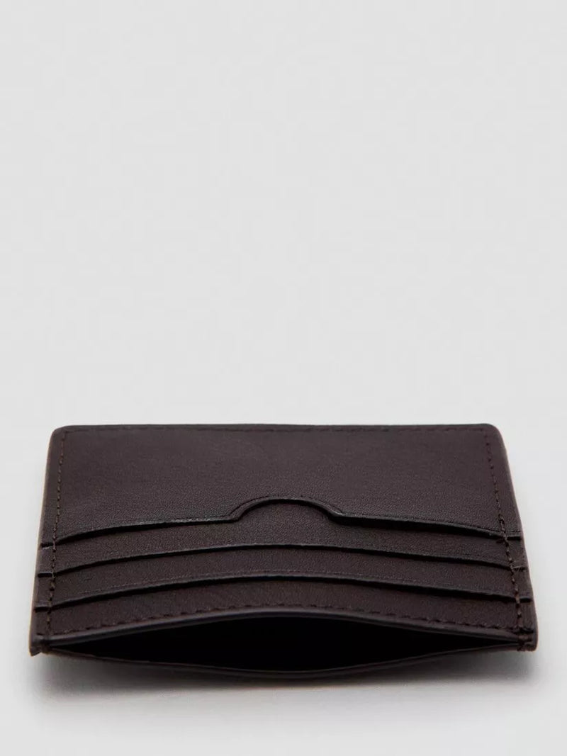 Mango Classic Cardholder, Brown