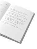 Papier ceramic blue recipe journal A5, imported from the UK