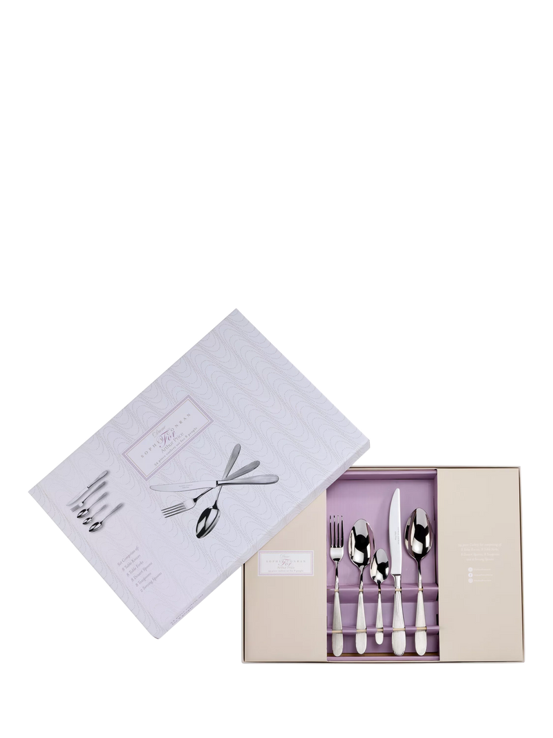 Arthur Price Sophie Conran Dune cutlery set 34 piece, UK version