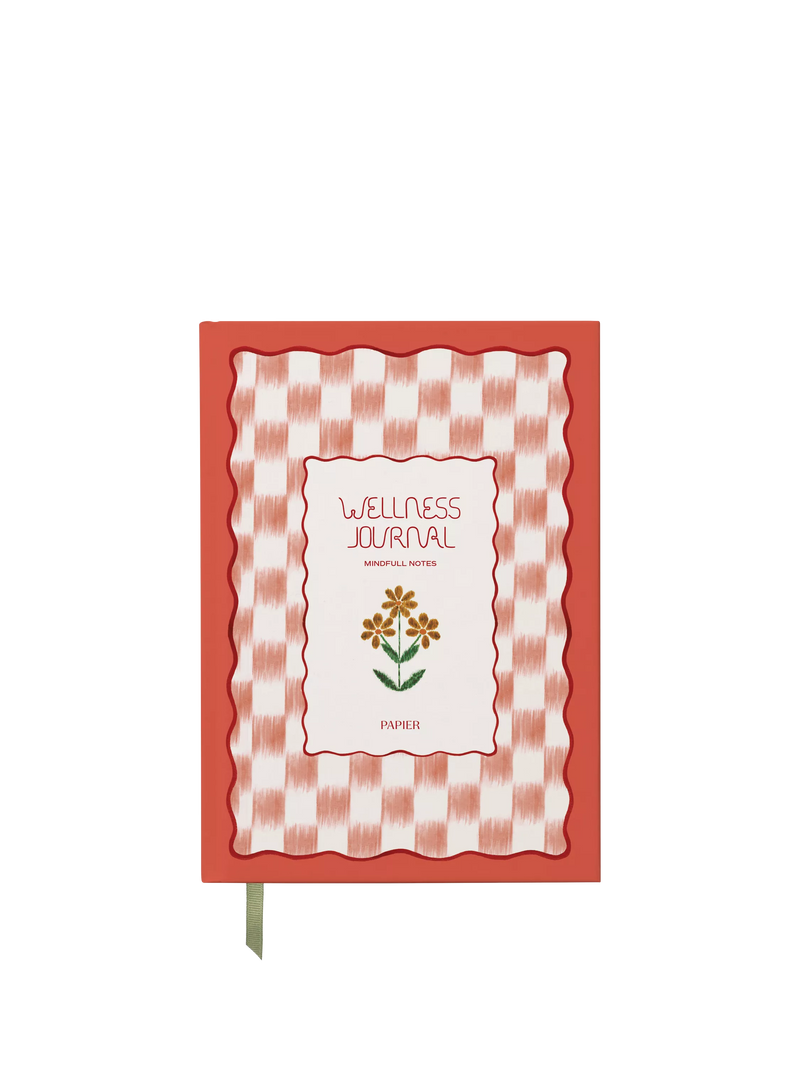 Papier Floral Ikat wellness journal A5 (British brand)