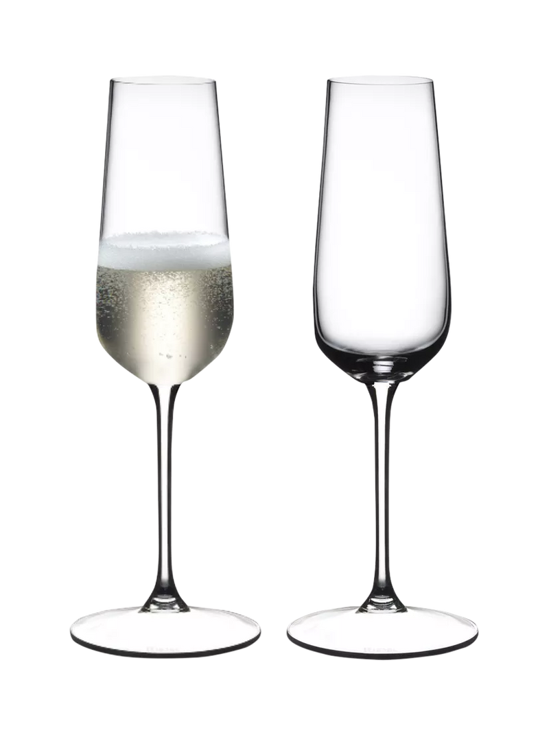 RIEDEL champagne flutes set of 2 250ml - British product