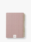 Papier striped bloom notebook beige - British brand