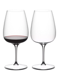 RIEDEL Grape crystal wine glasses set of 2 830ml (British brand)