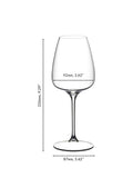 RIEDEL crystal white wine glasses set of 2 550ml, imported from the UK