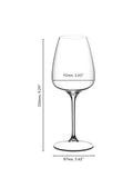 RIEDEL crystal white wine glasses set of 2 550ml, imported from the UK