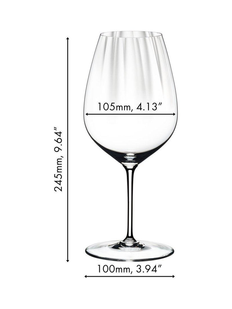 RIEDEL Performance cabernet merlot wine glasses set of 2, UK version