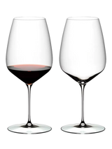 John Lewis RIEDEL Veloce Cabernet/Merlot Wine Glass Set of 2 829ml Clear- Buy online at McGrocer
