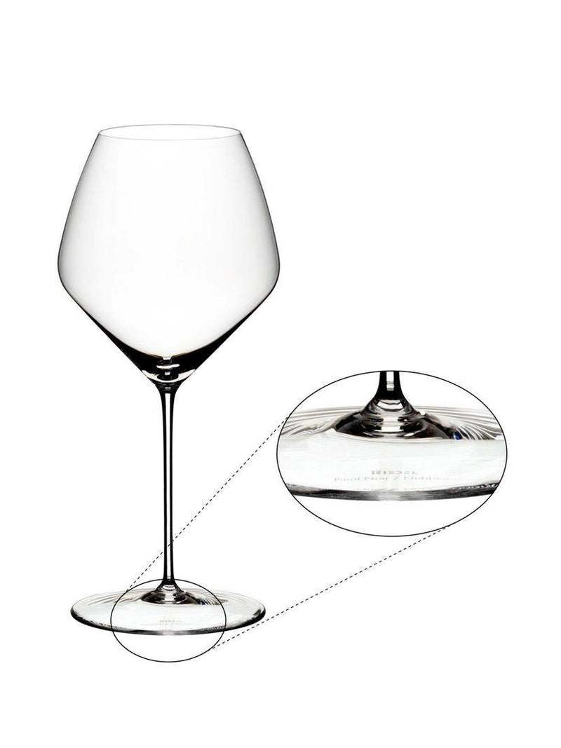 RIEDEL Veloce crystal Pinot Noir wine glass 763ml, imported from the UK