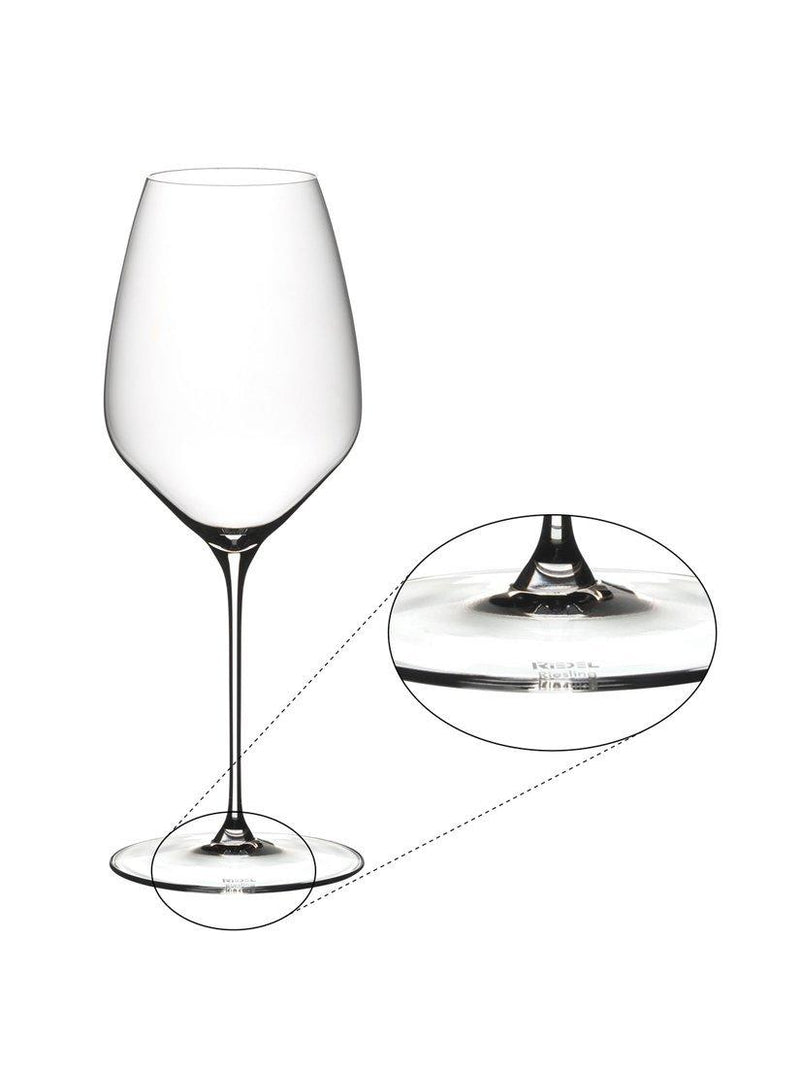 RIEDEL Veloce Riesling wine glass set of 2 570ml - British product