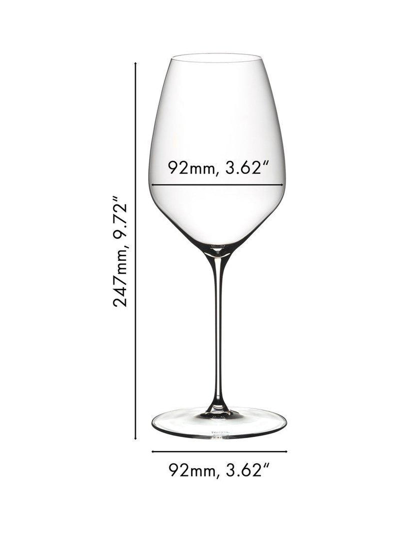 RIEDEL Veloce Riesling wine glass set of 2 570ml - British product