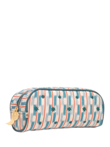 John Lewis Papier Cross Stitch Pencil Case, Blue- Buy online at McGrocer