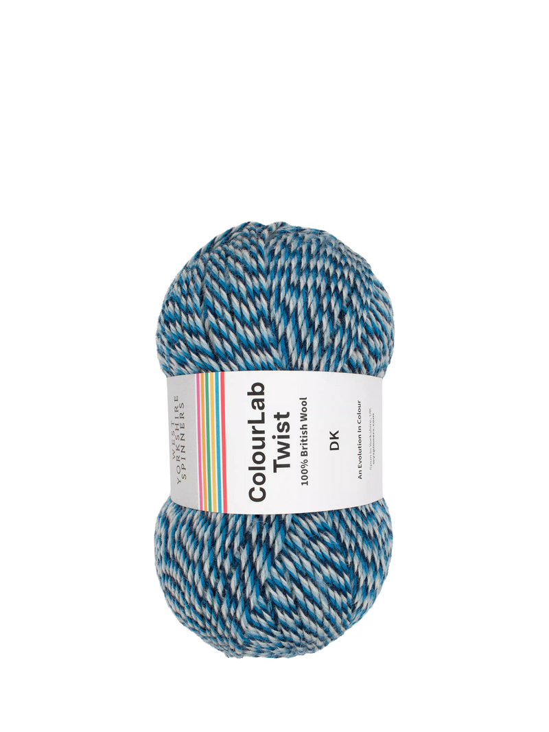 West Yorkshire Spinners Colourlab Twist DK yarn 100g - British product
