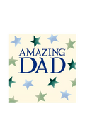 Emma Bridgewater Stars Amazing Dad birthday card (British brand)