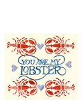 Emma Bridgewater lobsters anniversary card, UK version