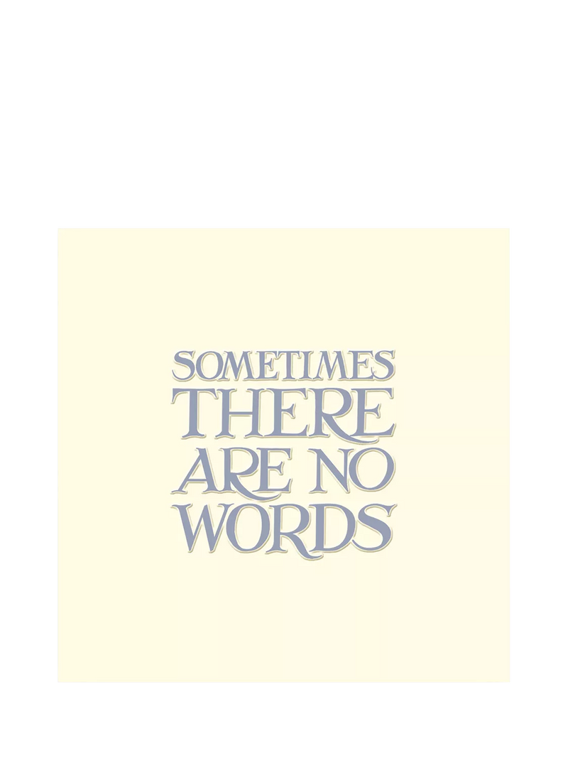 Emma Bridgewater toast text sympathy card - British product