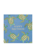 Elizabeth Scarlett turtles birthday card - British product