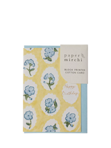 John Lewis Paper Mirchi Scallop Tiles Birthday Card- Buy online at McGrocer