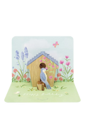 Art File pop up bird house birthday card, UK version