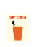 Art File pint of beer birthday card (British brand)