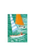 Art File Sailing Boat greeting card - British product