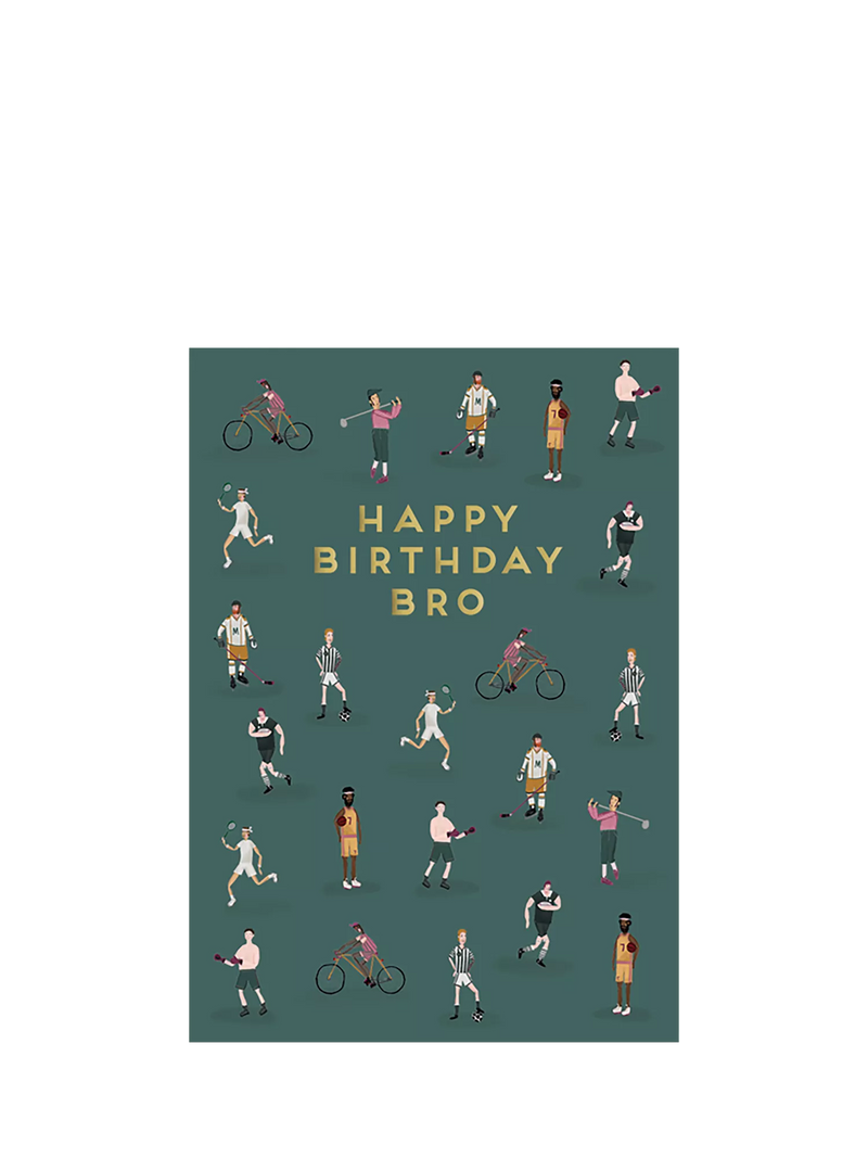 Art File brother birthday card 175x125mm - British product