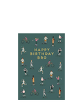 Art File brother birthday card 175x125mm - British product