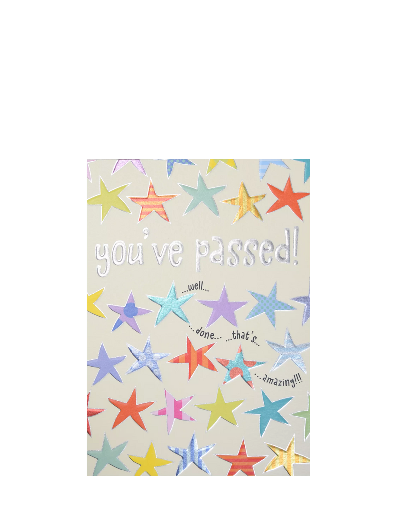 Wendy Jones Blackett exam results greeting card blank inside (British brand)