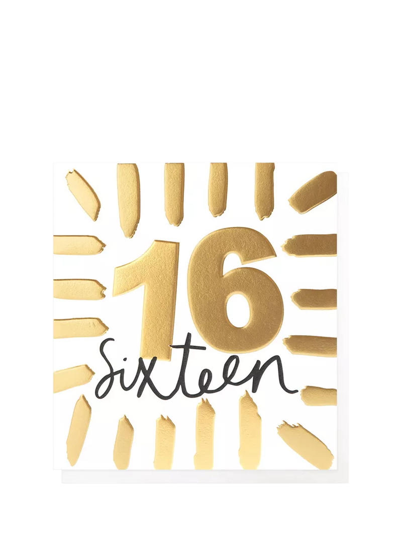 Caroline Gardner 16th birthday card (British brand)