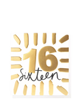 Caroline Gardner 16th birthday card (British brand)