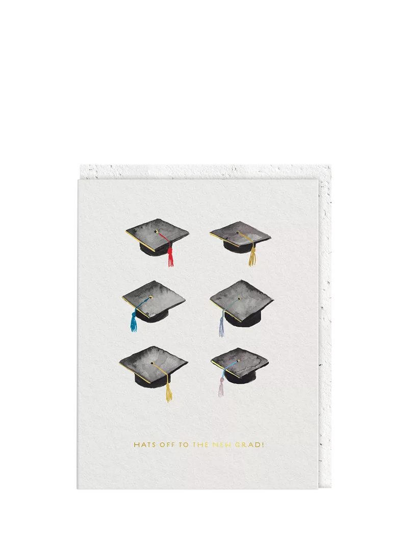 Ohh Deer New Grad blank inside greeting card, UK version