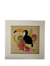John Lewis Historical Sampler Company Tropical Toucan Cross Stitch Kit- Buy online at McGrocer
