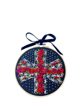 John Lewis MakeBox & Co Ditsy Floral Union Flag Embroidery Kit- Buy online at McGrocer