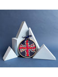MakeBox & Co union flag embroidery kit - British product