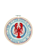 MakeBox & Co Lobster Plate Embroidery Kit, UK version