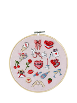 John Lewis MakeBox & Co Love Tokens Embroidery Kit- Buy online at McGrocer