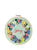 MakeBox & Co spring floral embroidery kit 20cm (British brand)