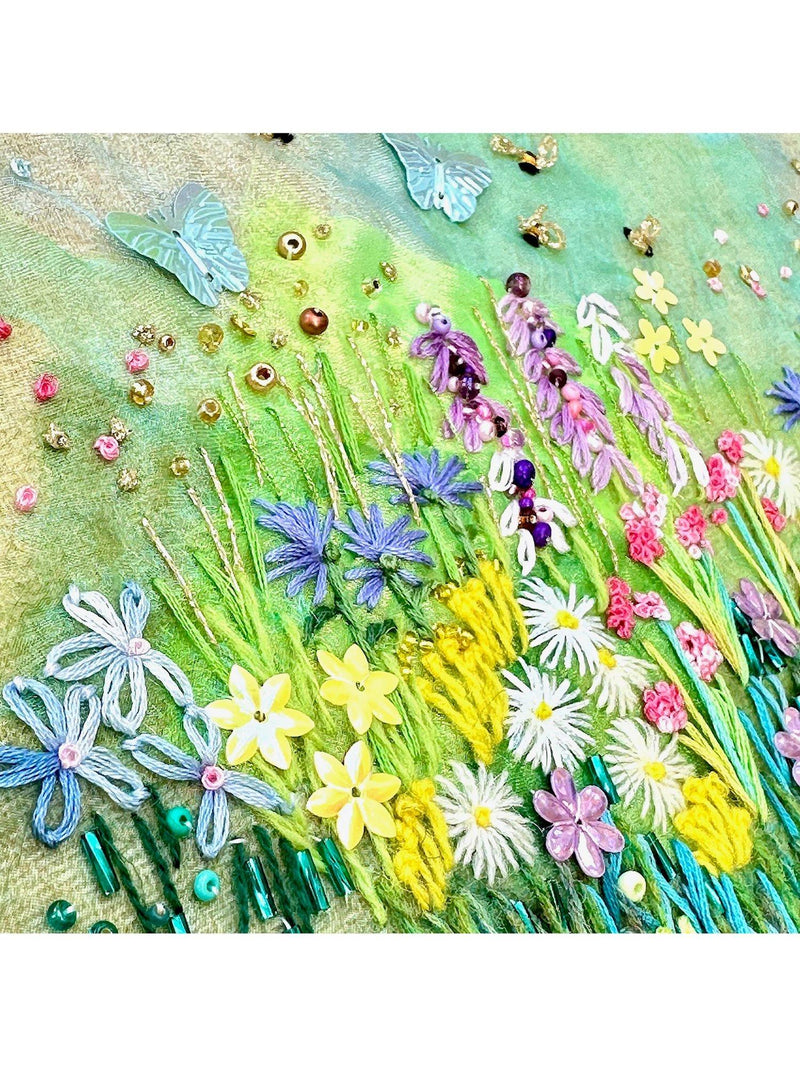 Rowandean Hazy Summer Day embroidery kit (British brand)