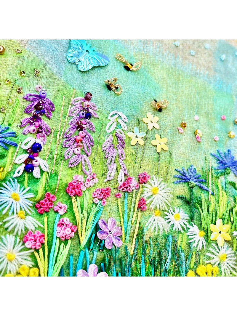 Rowandean Hazy Summer Day embroidery kit (British brand)