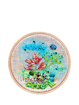 John Lewis Rowandean Shoreline Seaweed Embroidery Kit- Buy online at McGrocer