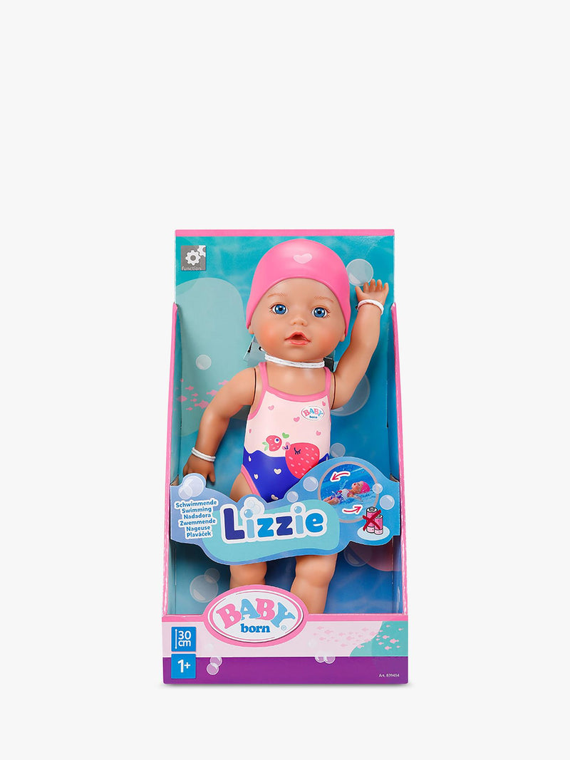 Baby Born Swimming Lizzie Doll water toy (British brand)