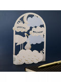 Hallmark 3D pop-up new baby card with stork design (British brand)