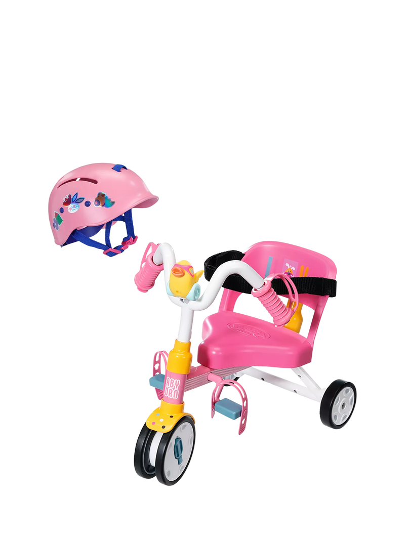 Baby Born pink doll bike helmet, imported from the UK