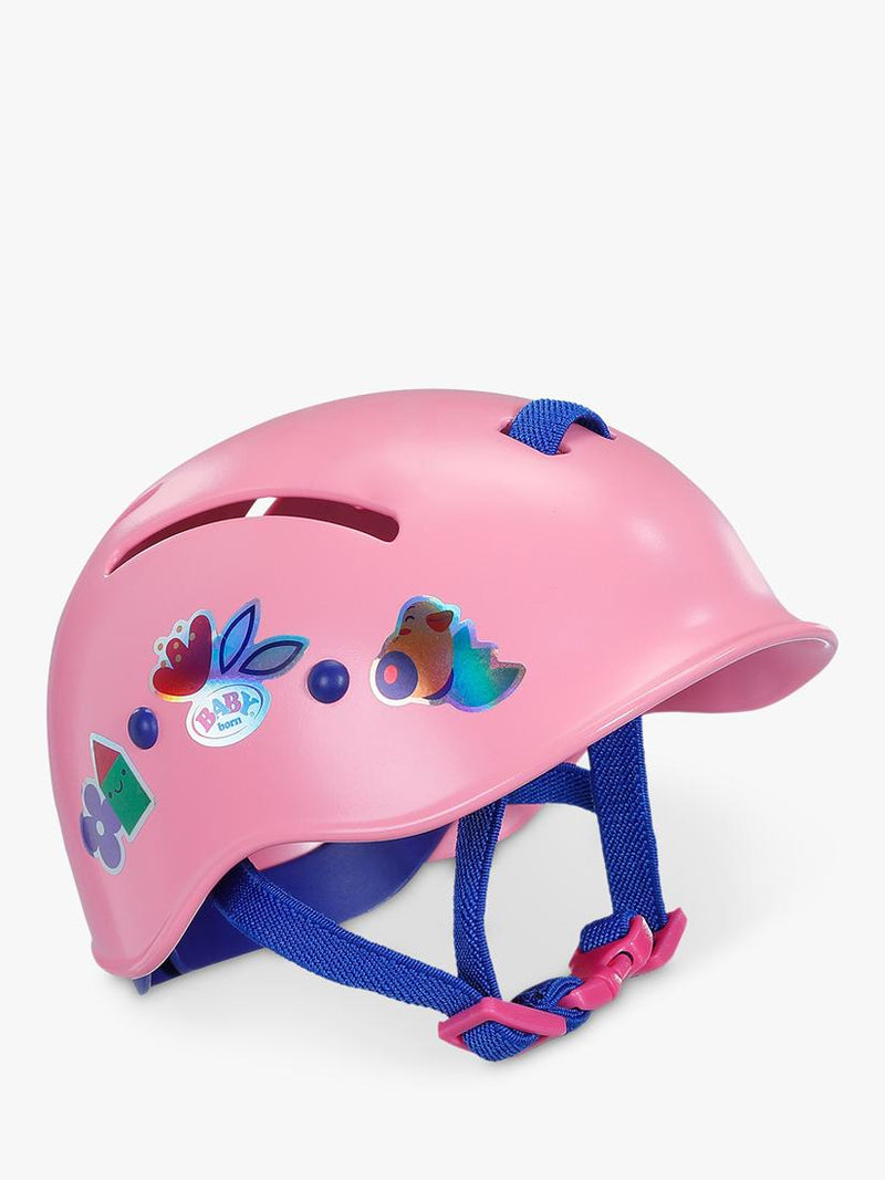 Baby Born pink doll bike helmet, imported from the UK